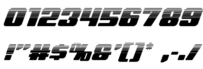 Virgin Hybrid Halftone Font OTHER CHARS