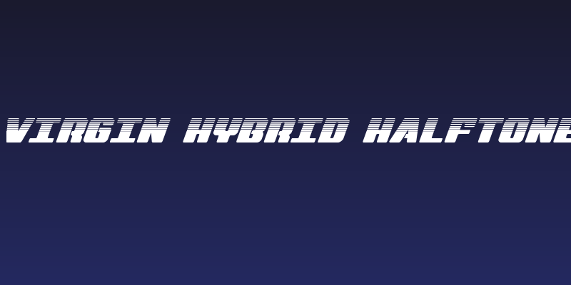 Virgin Hybrid Halftone Social Header