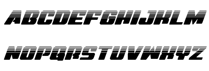 Virgin Hybrid Halftone Font LOWERCASE