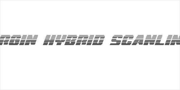 Virgin Hybrid Scanlines Logo