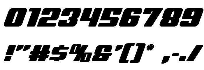Virgin Hybrid Font OTHER CHARS