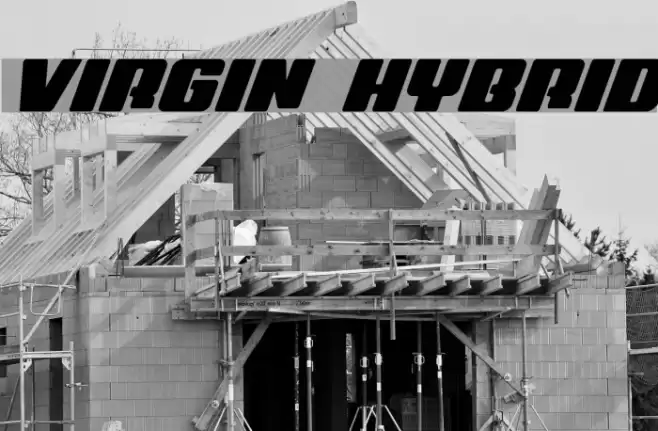 Virgin Hybrid Font examples