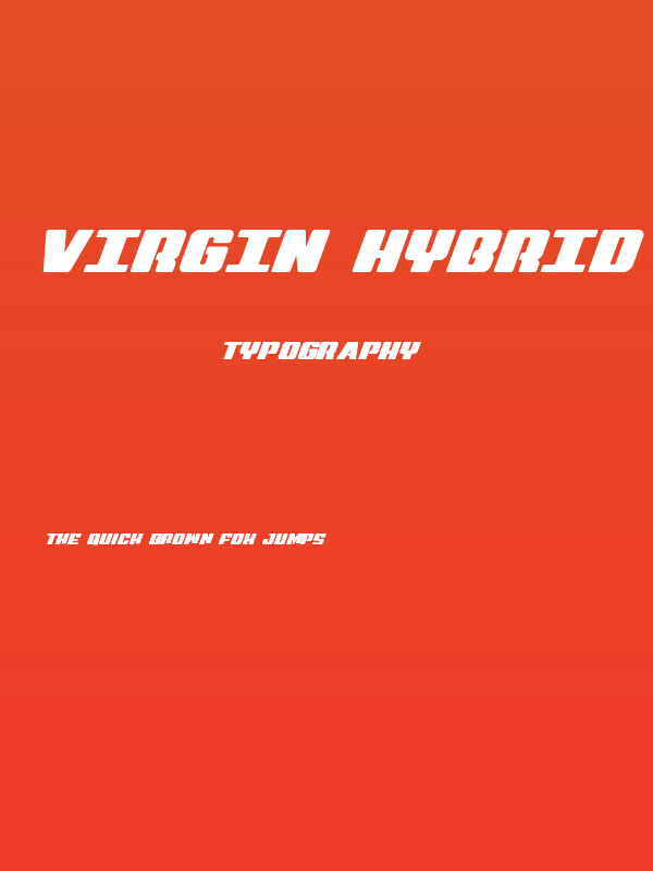 Virgin Hybrid Poster