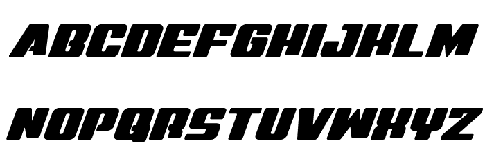 Virgin Hybrid Font LOWERCASE