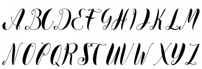 Virgina Font OTHER CHARS