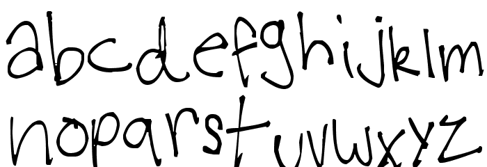 Virginia Kool Font Font LOWERCASE