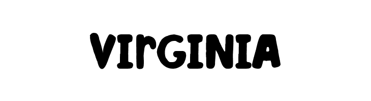 Virginia フォント