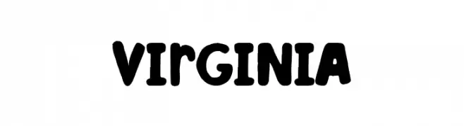 Virginia  Скачать бесплатные шрифты