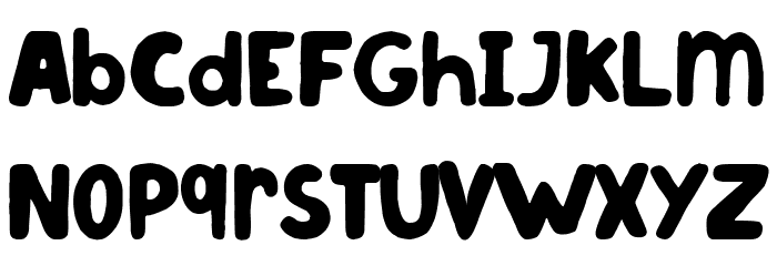 Virginia Font LOWERCASE
