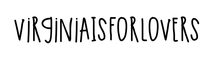 VirginiaIsForLovers  Free Fonts Download