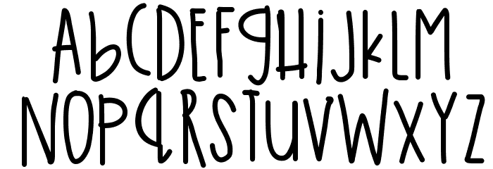VirginiaIsForLovers Font LOWERCASE