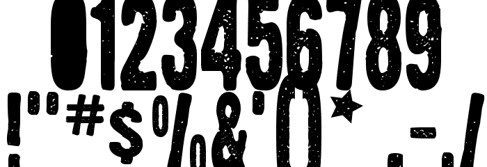 VirginiaPlain Font OTHER CHARS