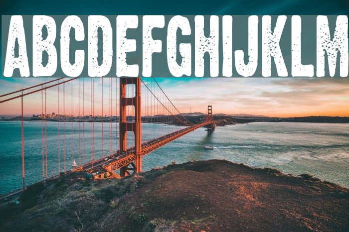 VirginiaPlain Font examples