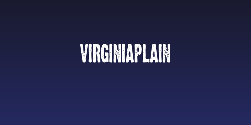 VirginiaPlain Social Header