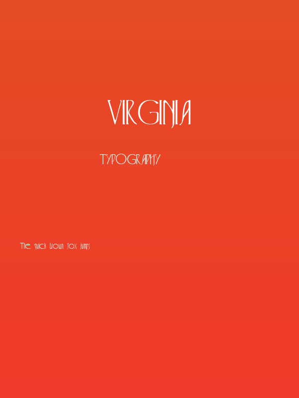 Virginia Poster