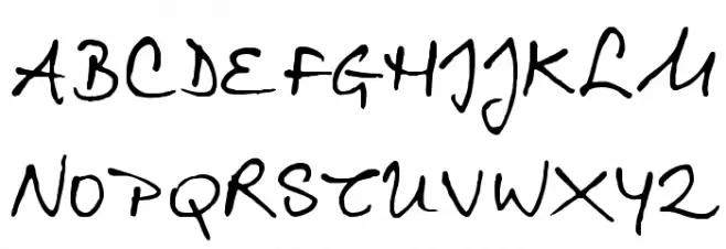 Virginie Schriftart Groß