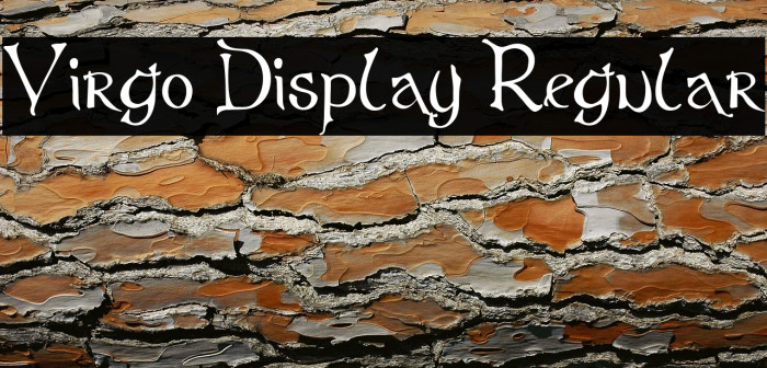 Virgo Display Regular Example 2