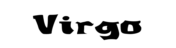 Virgo  les polices de caractères gratuit tlcharger