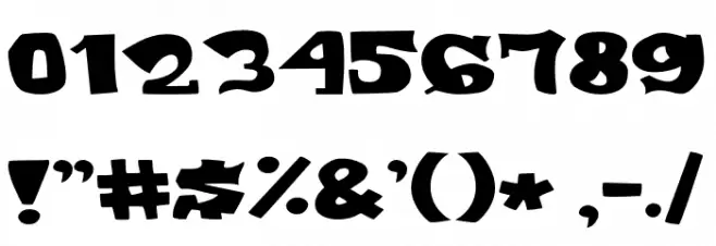 Virgo Font OTHER CHARS