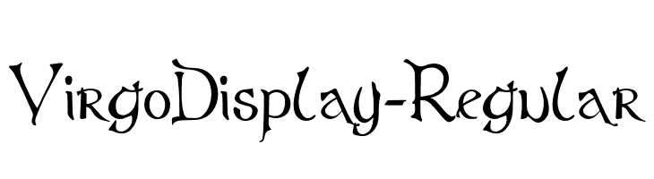 VirgoDisplay-Regular  baixar fontes gratis