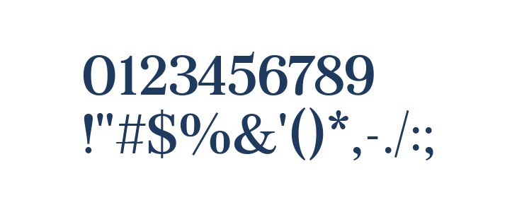 Virgula Vulgaris Bold Other Characters