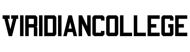 Viridian College  Frei Schriftart Herunterladen