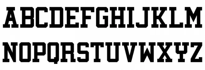 Viridian College Font Litere mari