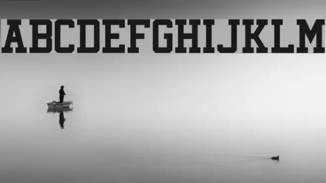 Viridian College Font examples