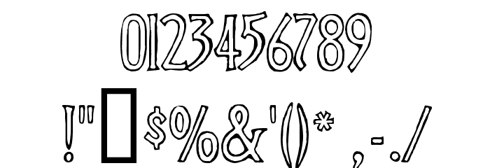 Virile Open Font OTHER CHARS