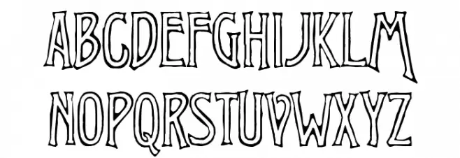 Virile Open フォント 大文字