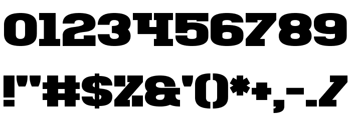 Virtu Font OTHER CHARS
