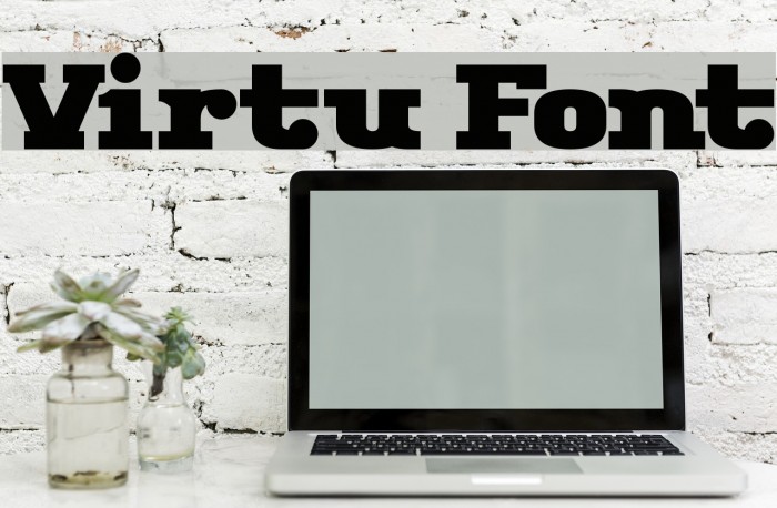 Virtu Font examples
