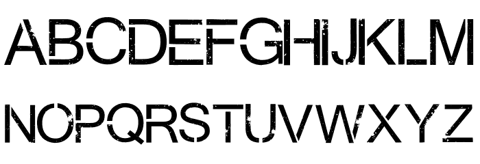 Virtual Bliss Font LOWERCASE