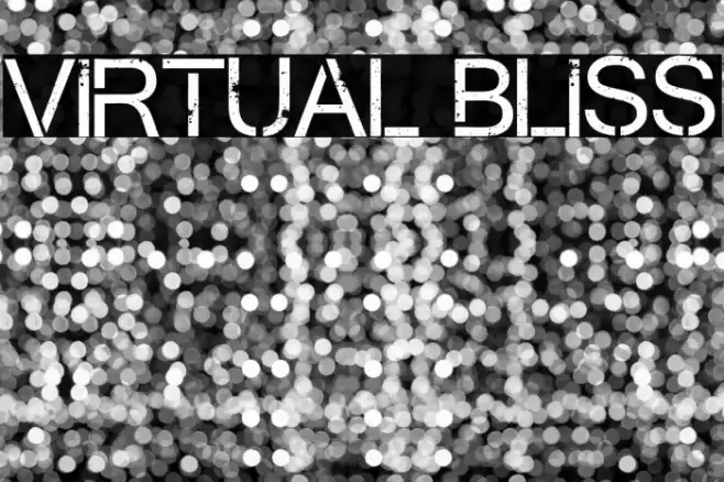 Virtual Bliss Font examples