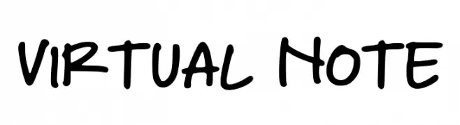 Virtual Note  Descarca Fonturi Gratis