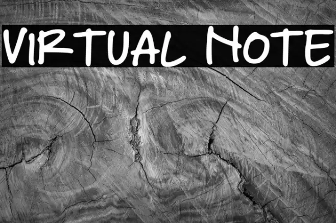 Virtual Note Font examples