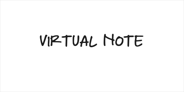 Virtual Note Logo