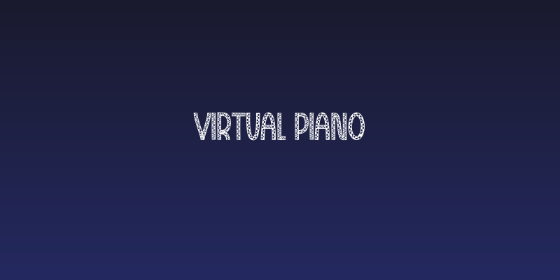 Virtual Piano Social Header