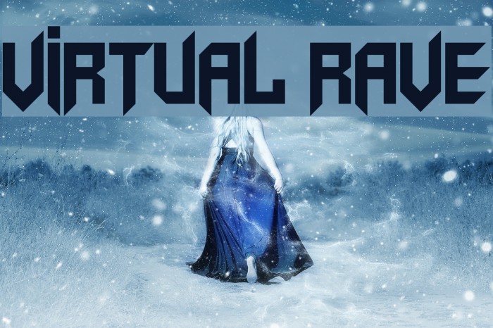 Virtual Rave Font examples