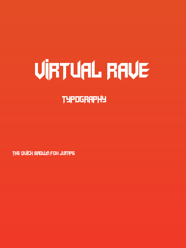 Virtual Rave Poster