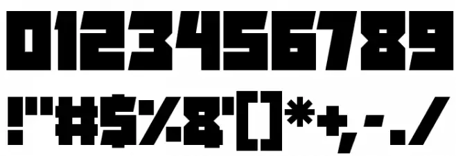 Virtual Realm Font OTHER CHARS