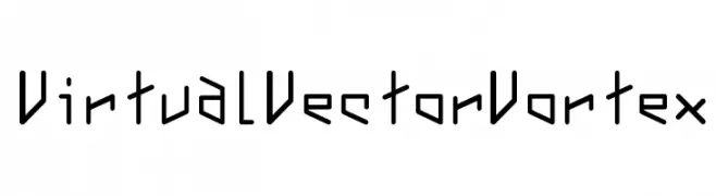 VirtualVectorVortex  Descarca Fonturi Gratis