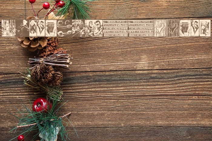 VirtualWoodcuts Font examples