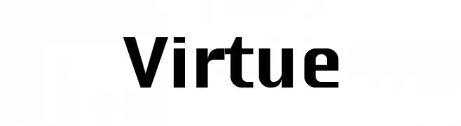 Virtue  baixar fontes gratis