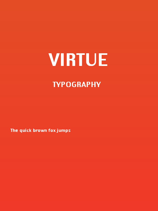 Virtue Poster