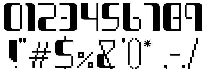 Virus 53X Font OTHER CHARS
