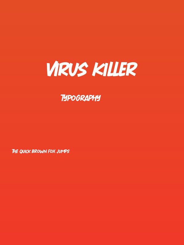 Virus Killer Poster