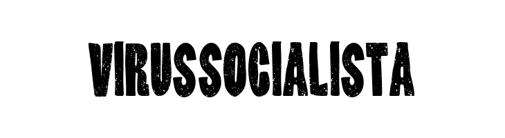 Virus Socialista  Frei Schriftart Herunterladen