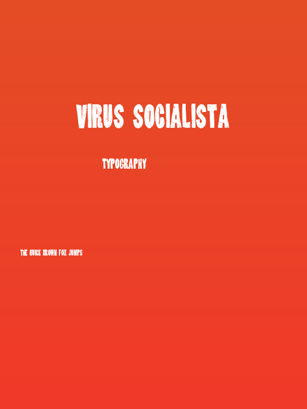 Virus Socialista Poster