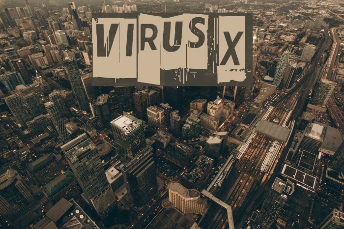 Virus X Font examples